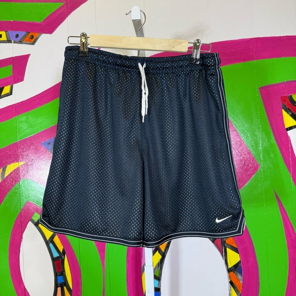 Nike Black/Blue Athletic Mesh Shorts. Size Small. Excellent condition!